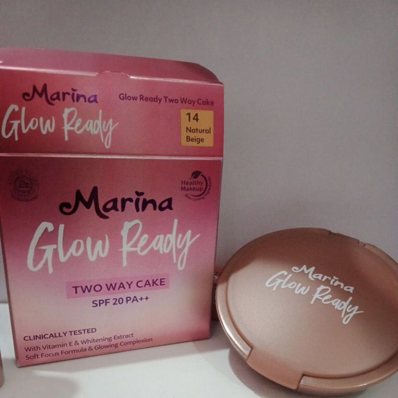 Marina Glow Ready Two Way Cake SPF 20 PA++