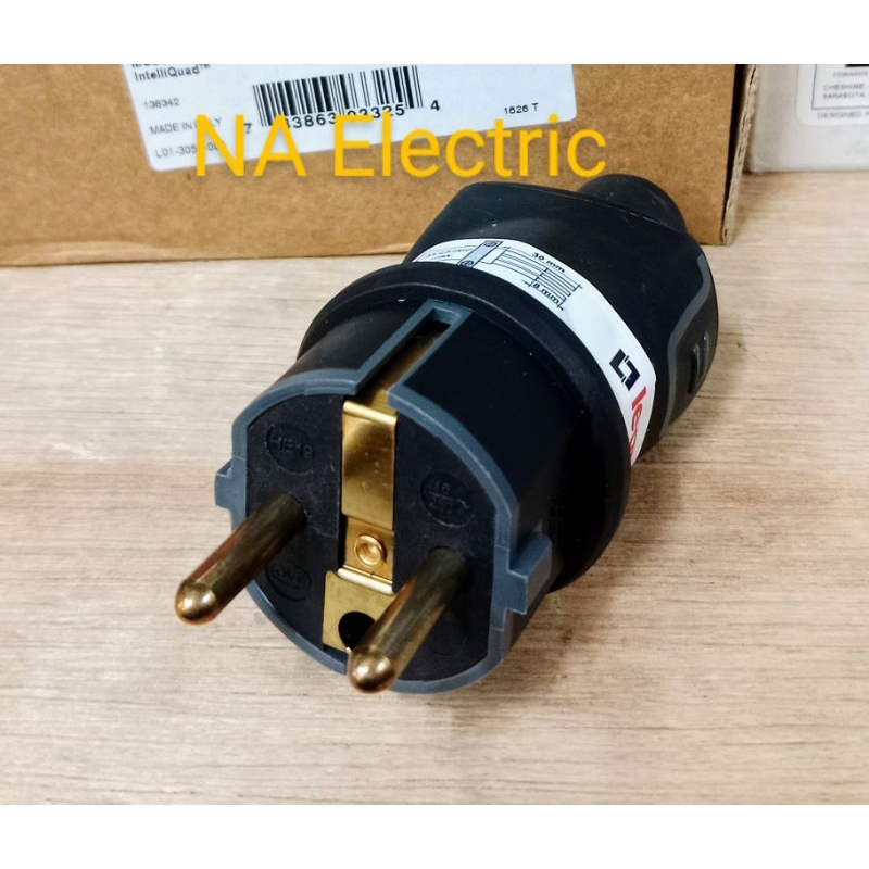 Steker Karet Legrand 2 Pin 16A IP44 50196