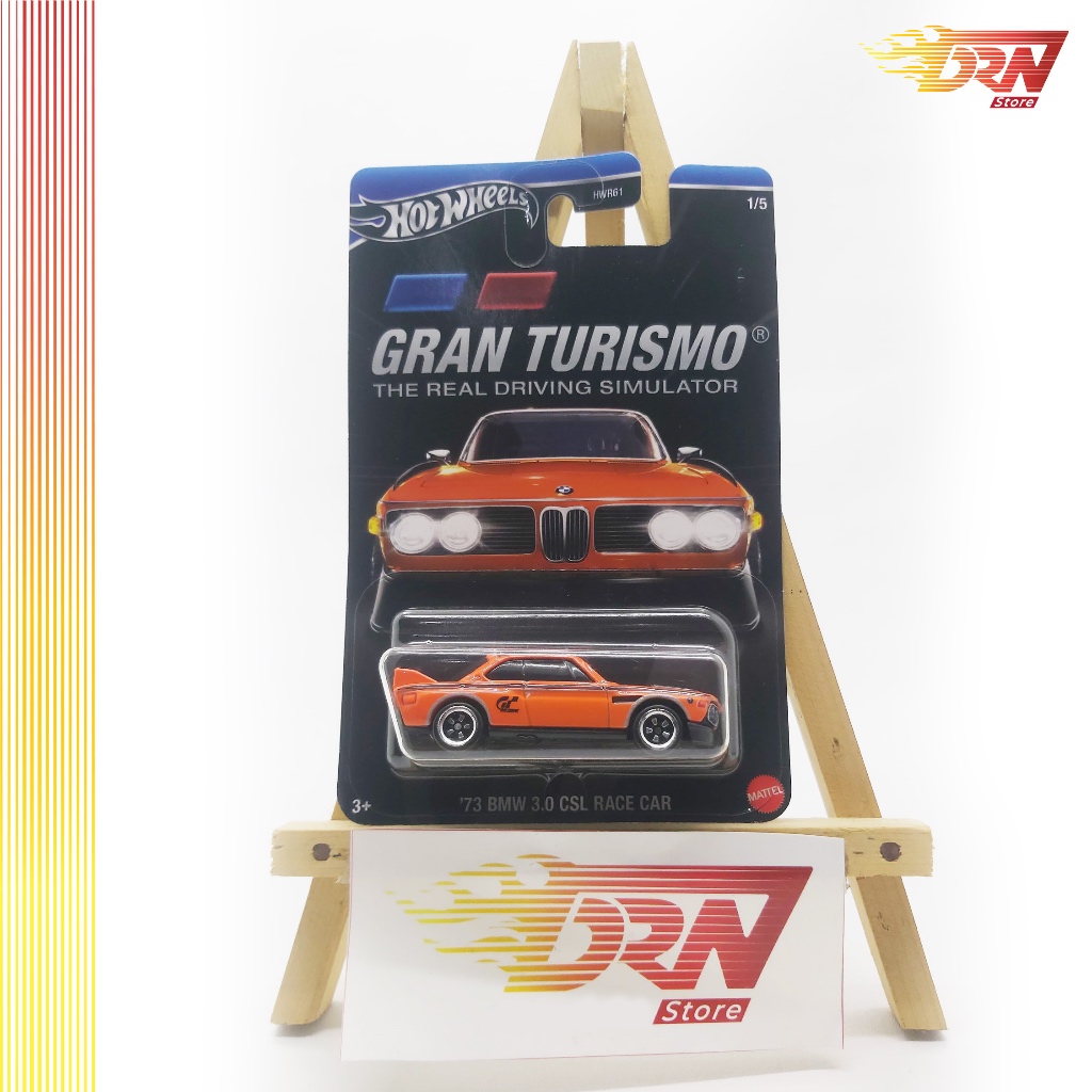 HOT WHEELS GRAN TURISMO 73 BMW 3.0 RACE CAR