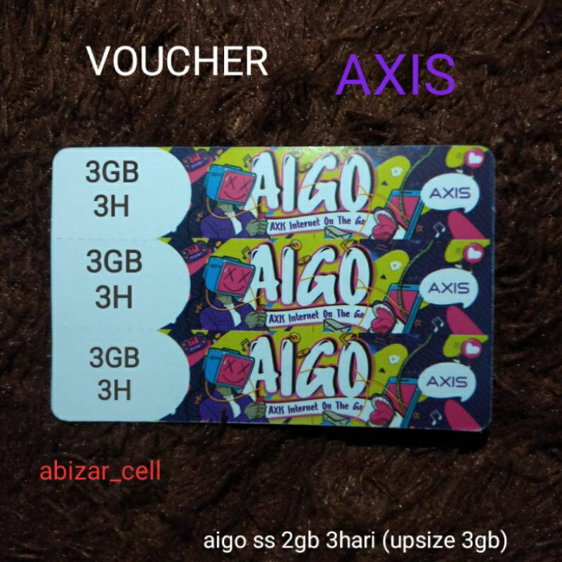 AXIS AIGO 3GB 3HARI