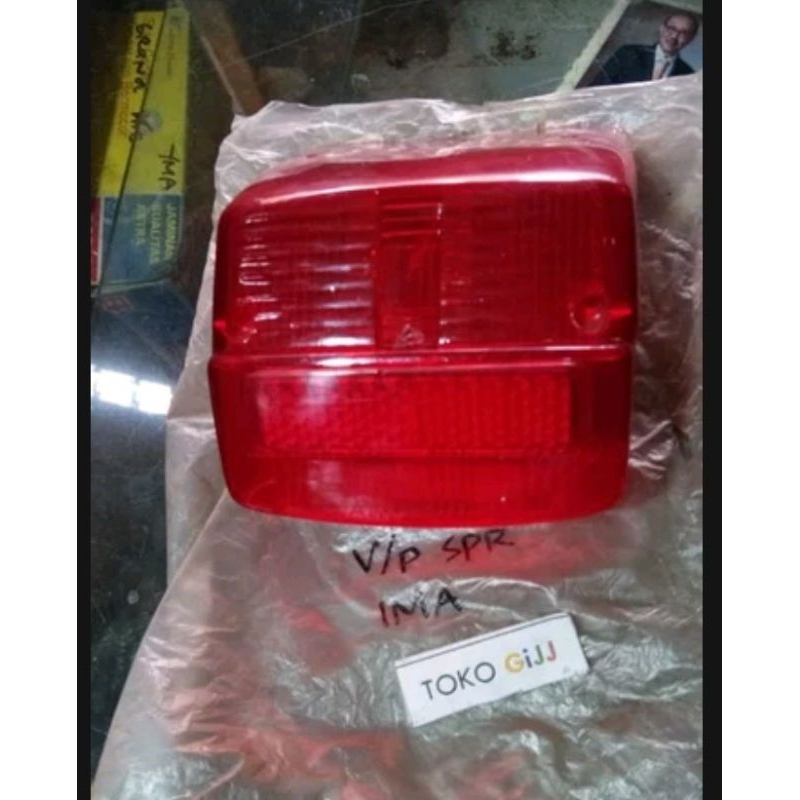 mika lampu rem belakang Vespa super