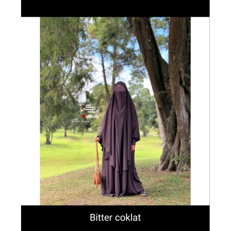 preloved vvgc Bhist Abaya July by Abaya Malikah Bitter cocho XL