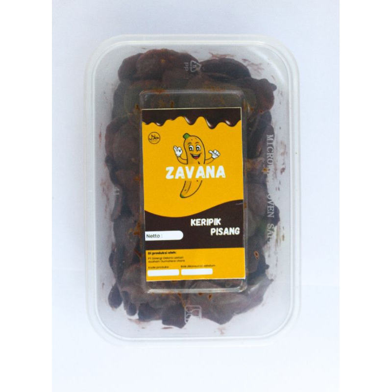 

Keripik pisang coklat khas sumatera/ Banana chips choco - 150 gr