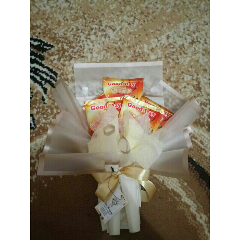 

BOUQUET / BUKET / BUCKET / BUKET GOOD DAY / BUKET MAKANAN / BUKET SNACK / BUKET WISUDA / BUKET SEMPRO / BUKET KOPI