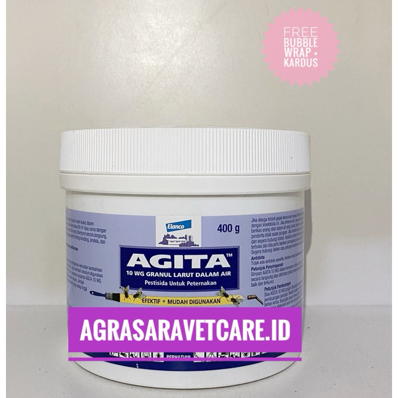 AGITA 10 WG 400 gram - OBAT  PEMBASMI LALAT PALING AMPUH