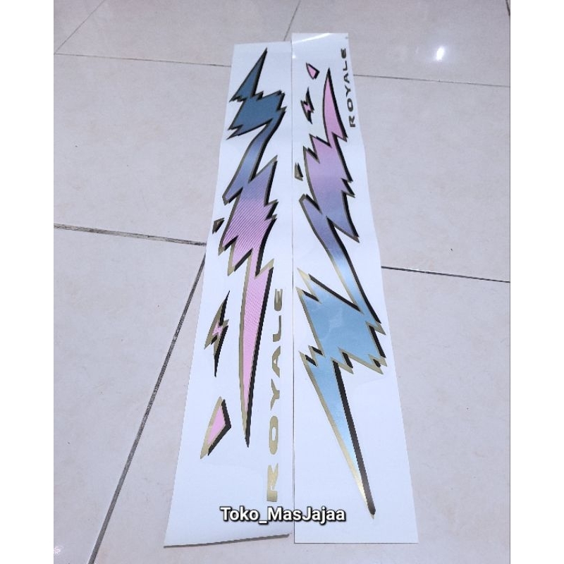 stiker sticker list body samping panther royale / stiker panther royale royal