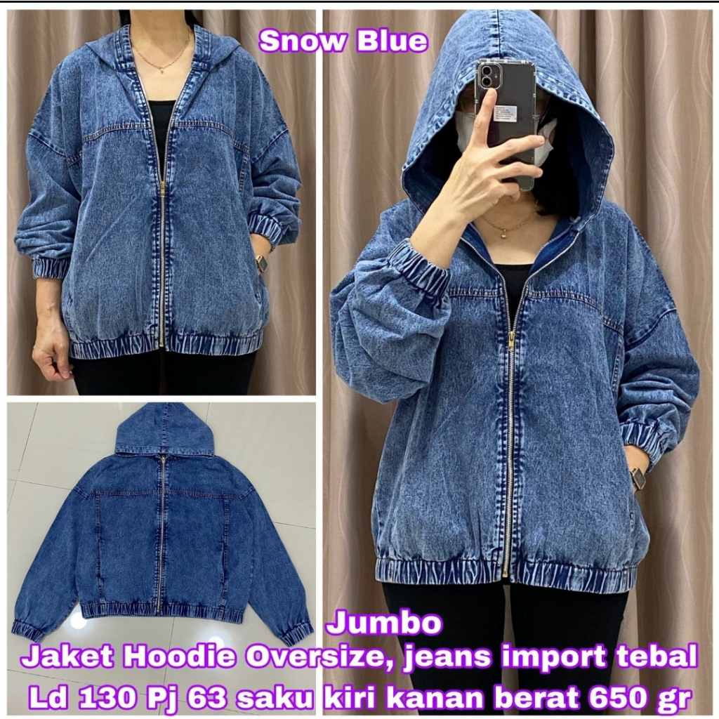 hoodie wanita jumbo ld 130