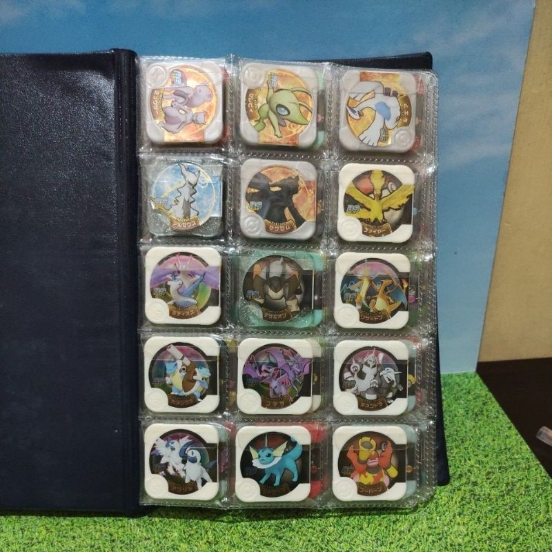 Pokemon Tretta Chip 90 psc plus album
