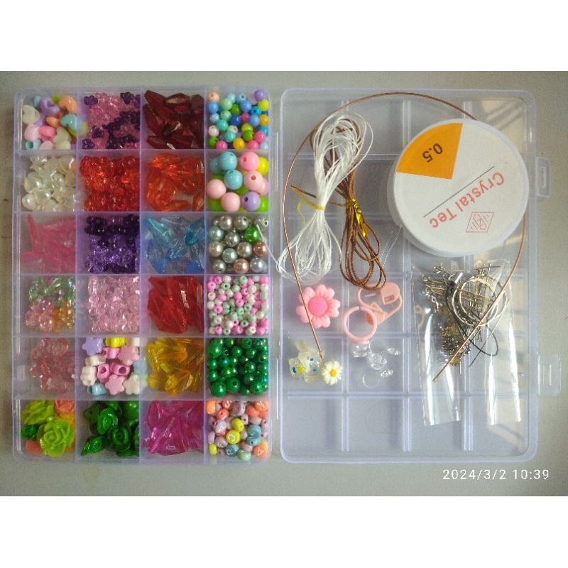 manik mote kerajinan meronce