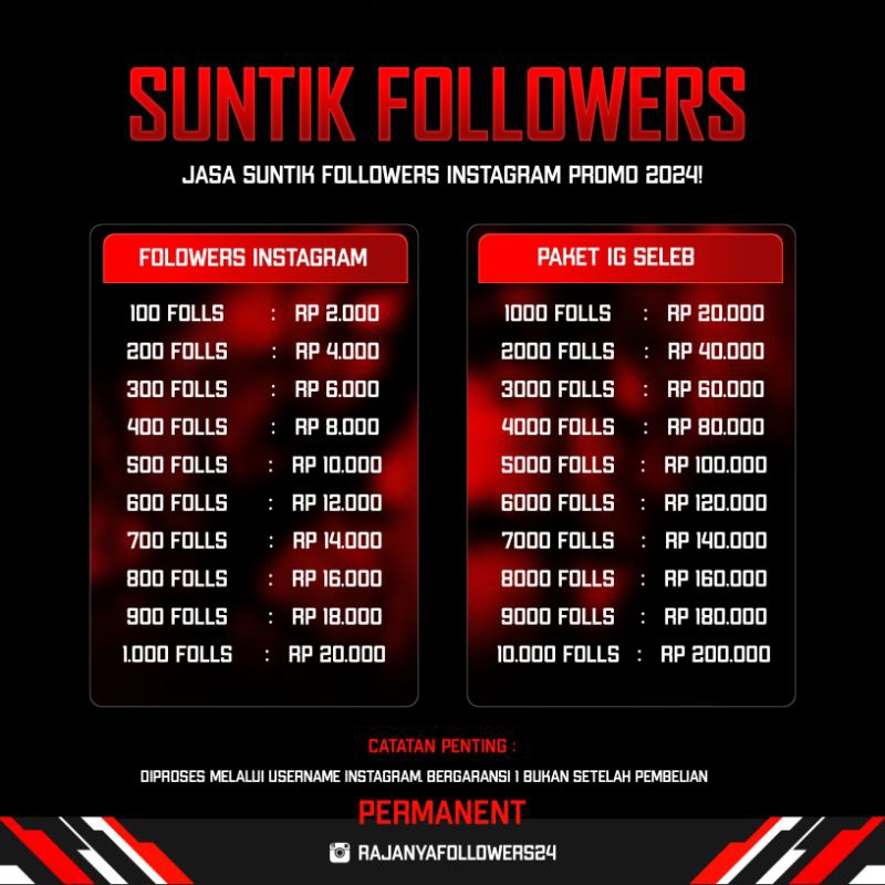 FOLLOWERS INSTAGRAM MURAH