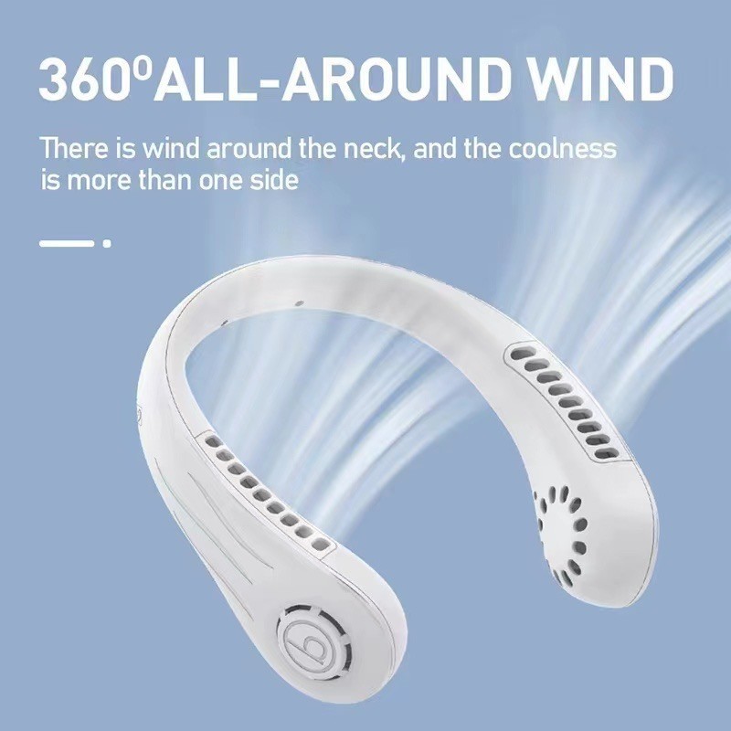 (KIPAS ANGIN LEHER) Kipas Angin Leher / Kipas Angin Gantung leher/ Mini Fan Neck Elektrik