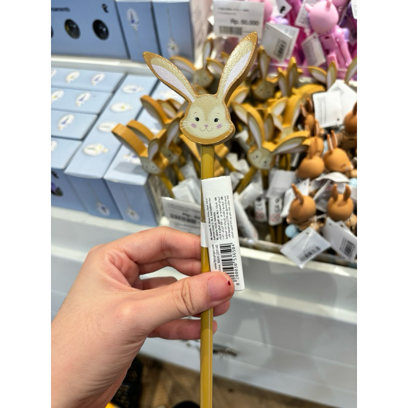 

FLYING TIGER - Bunny Wooden Pencil Easter