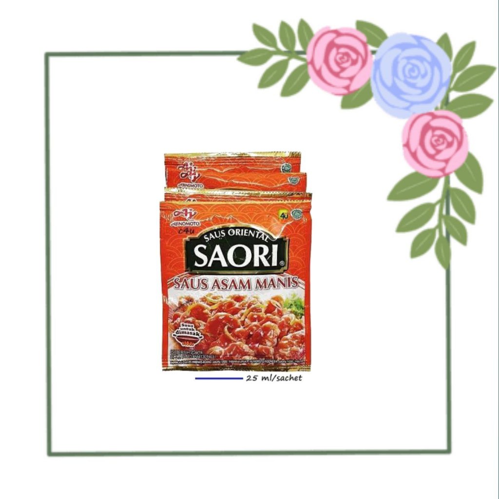 

Saori saus asam manis sacheet