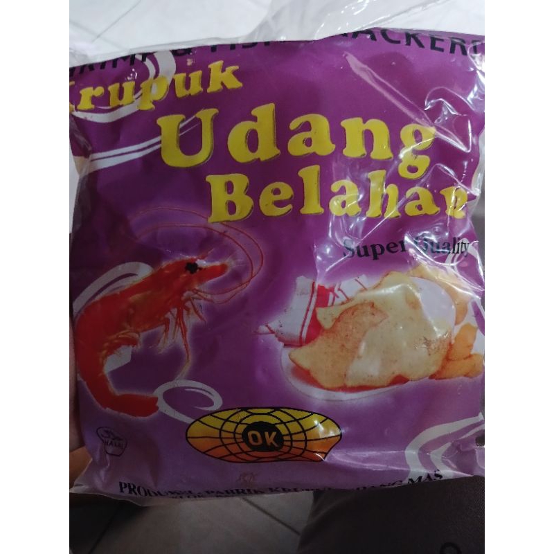 

kerupuk udang belahan ungu 500gr