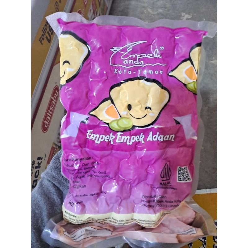 

PEMPEK ANDA (pempek adaan) 1kg