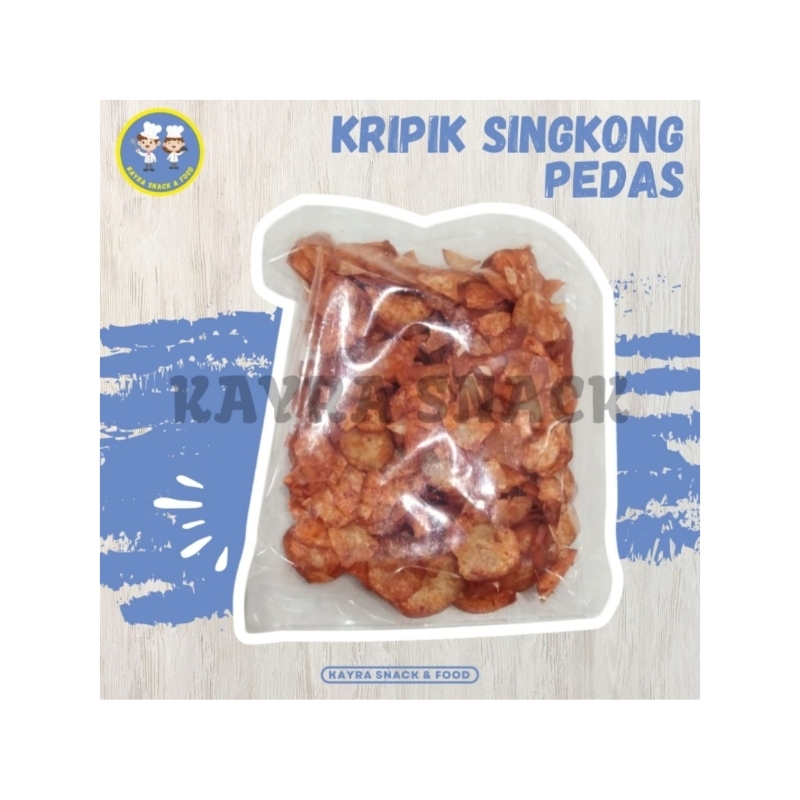 

Kripik singkong pedas manis bumbu basah 1 kg,250gr,500gr