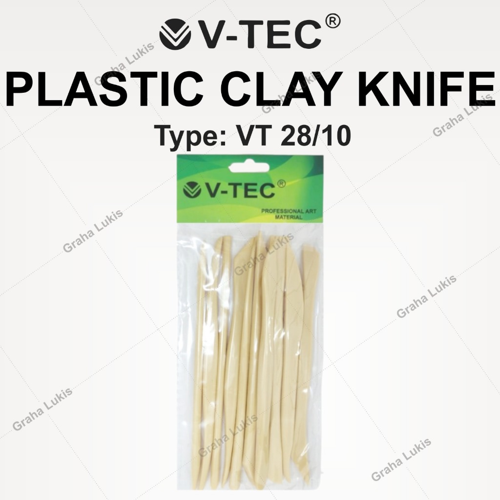 

V-TEC Clay Knife Plastik VT28/10 Clay Tool