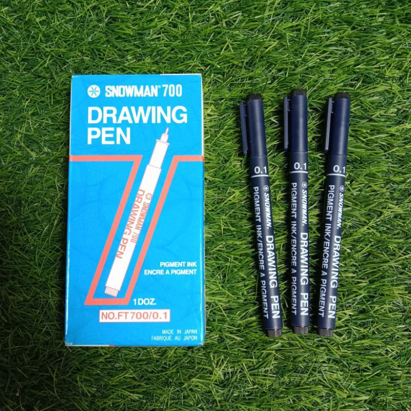 

Snowman Drawing Pen 0.1 0.2 0.3 0.4 0.5 0.6 0.7 0.8 - FT700 Satuan