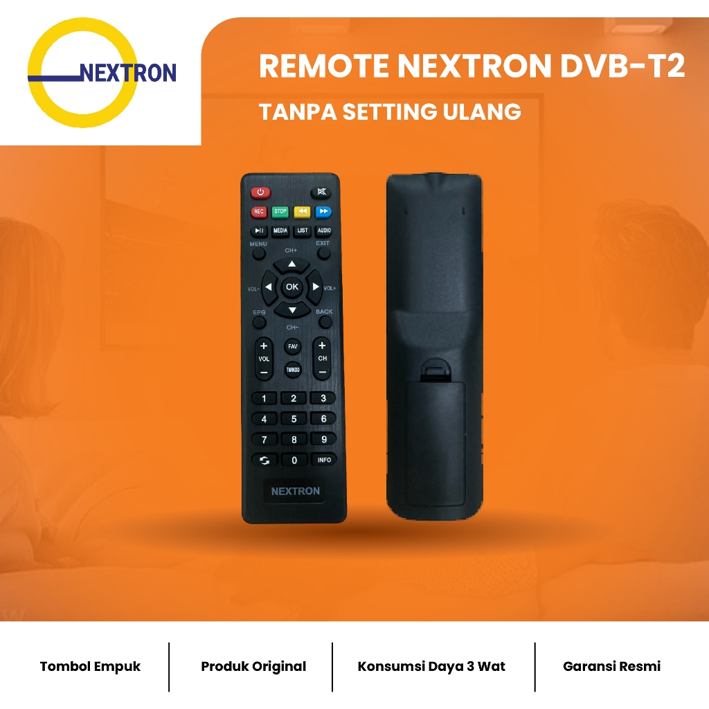 REMOTE DVB-T2 NEXTRON