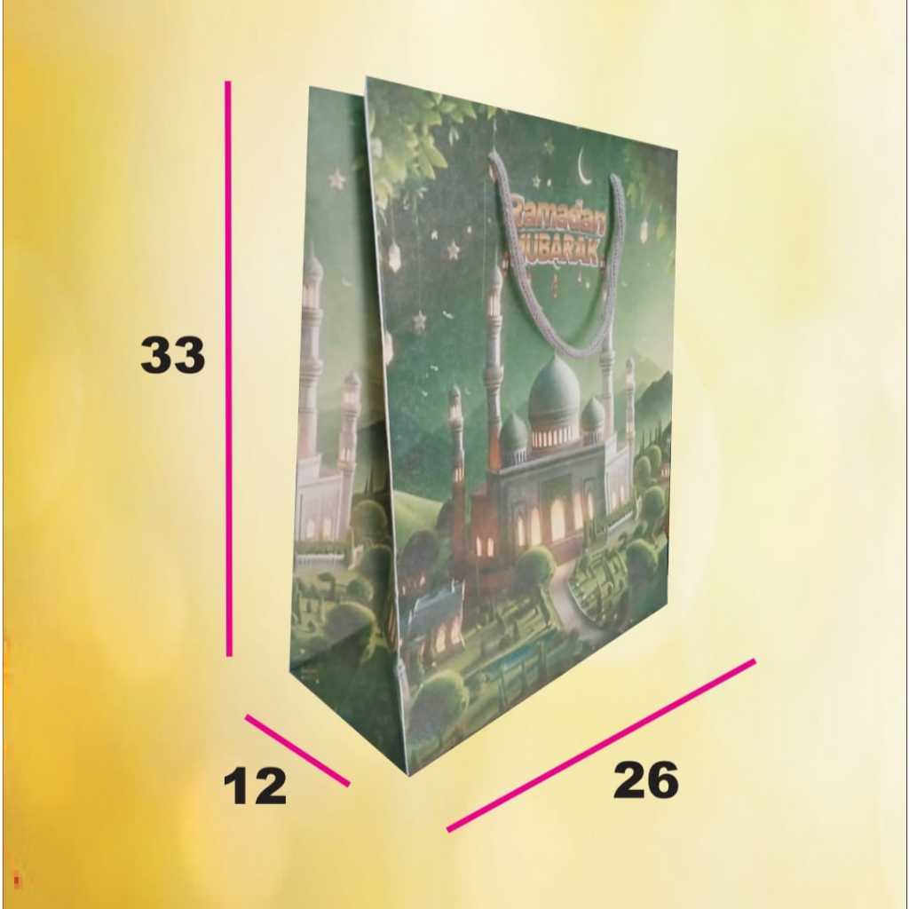 

PAPERBAG IDUL FITRI/ PAPERBAG LEBARAN/ TAS PARCEL LEBARAN