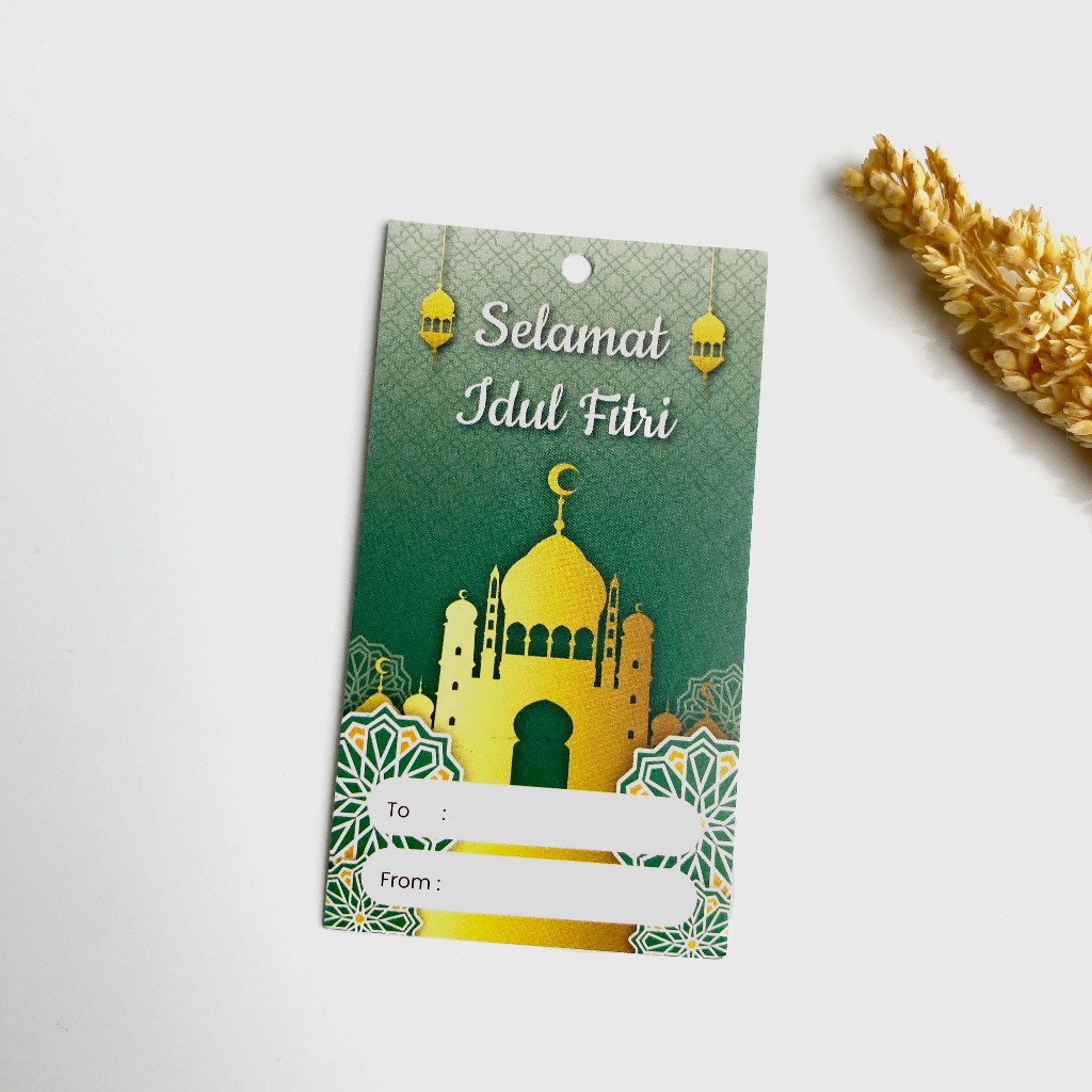 

CP 001 Hangtag Edisi Lebaran | Ukuran 6x9 cm