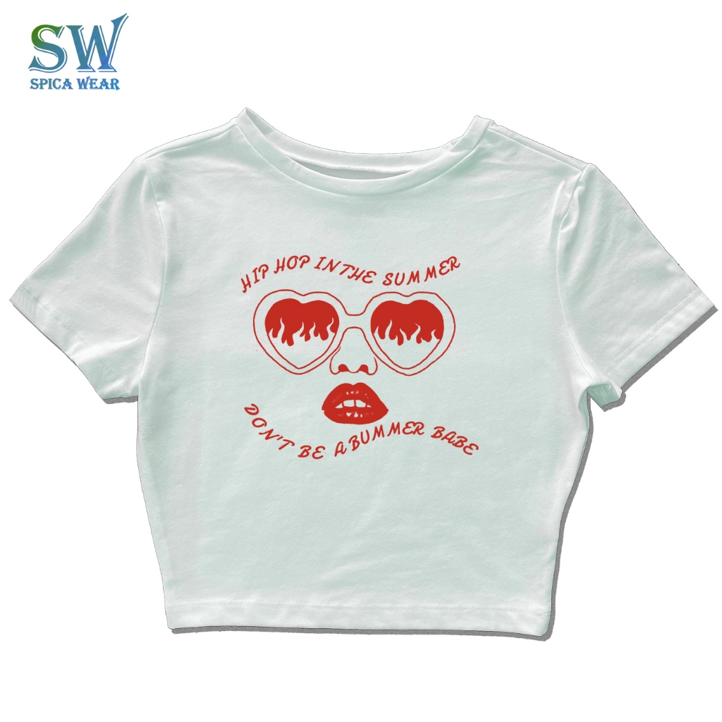 baby tee lana del rey style crop tee