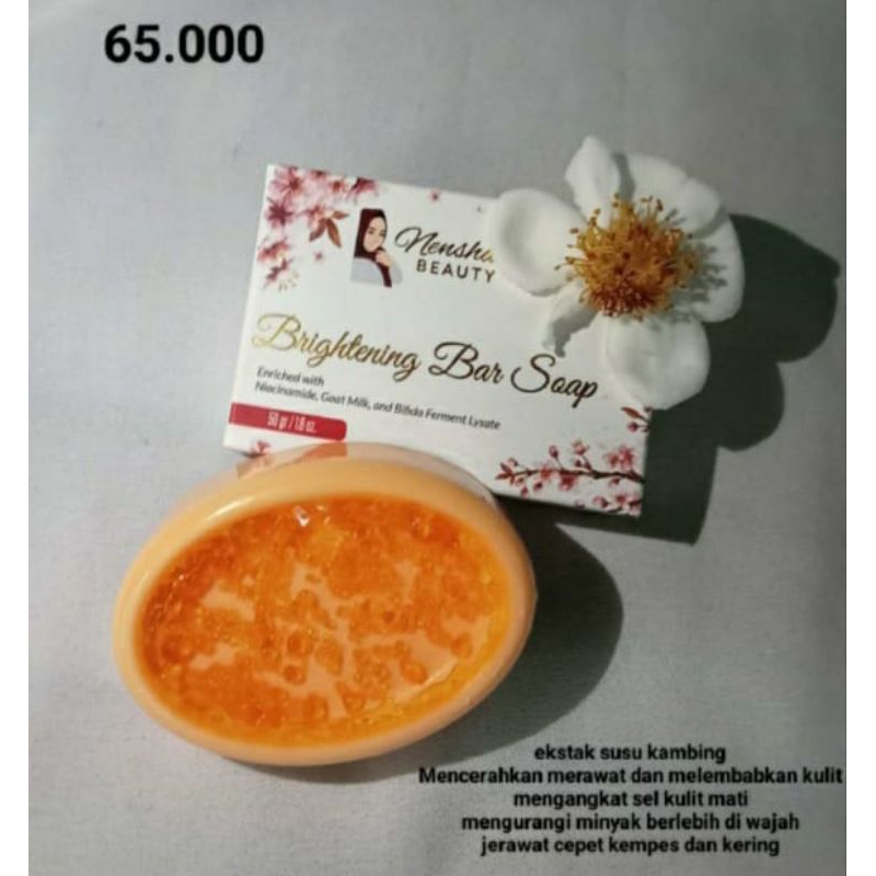 Nensha Beauty Bringhtening Bar Soap