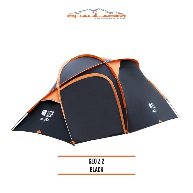 Tenda Dhaulagiri Geo Z 2 - Tenda Double Layer - Tenda Kapasitas 2 Orang - Tenda Camping Outdoor Dhau