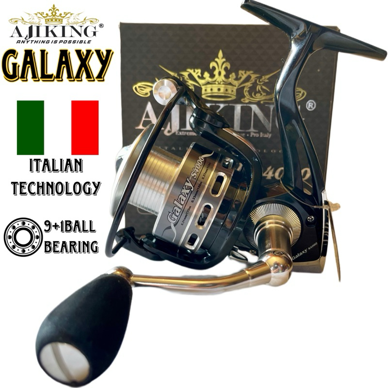 Reel Ajiking GALAXY S4000 9+1BB