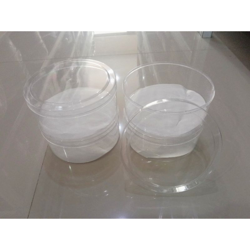 Toples kue kering 500gr bulat datar / toples nastar 500gr / toples cookies