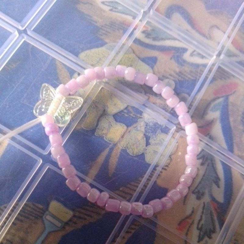 gelang manik manik custom nama