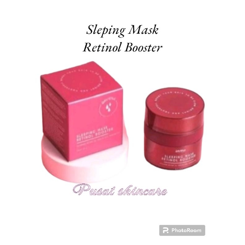 SLEEPING MASK RETINOL BOOSTER DAVIENA SKINCARE // RETINOL DAVIENA