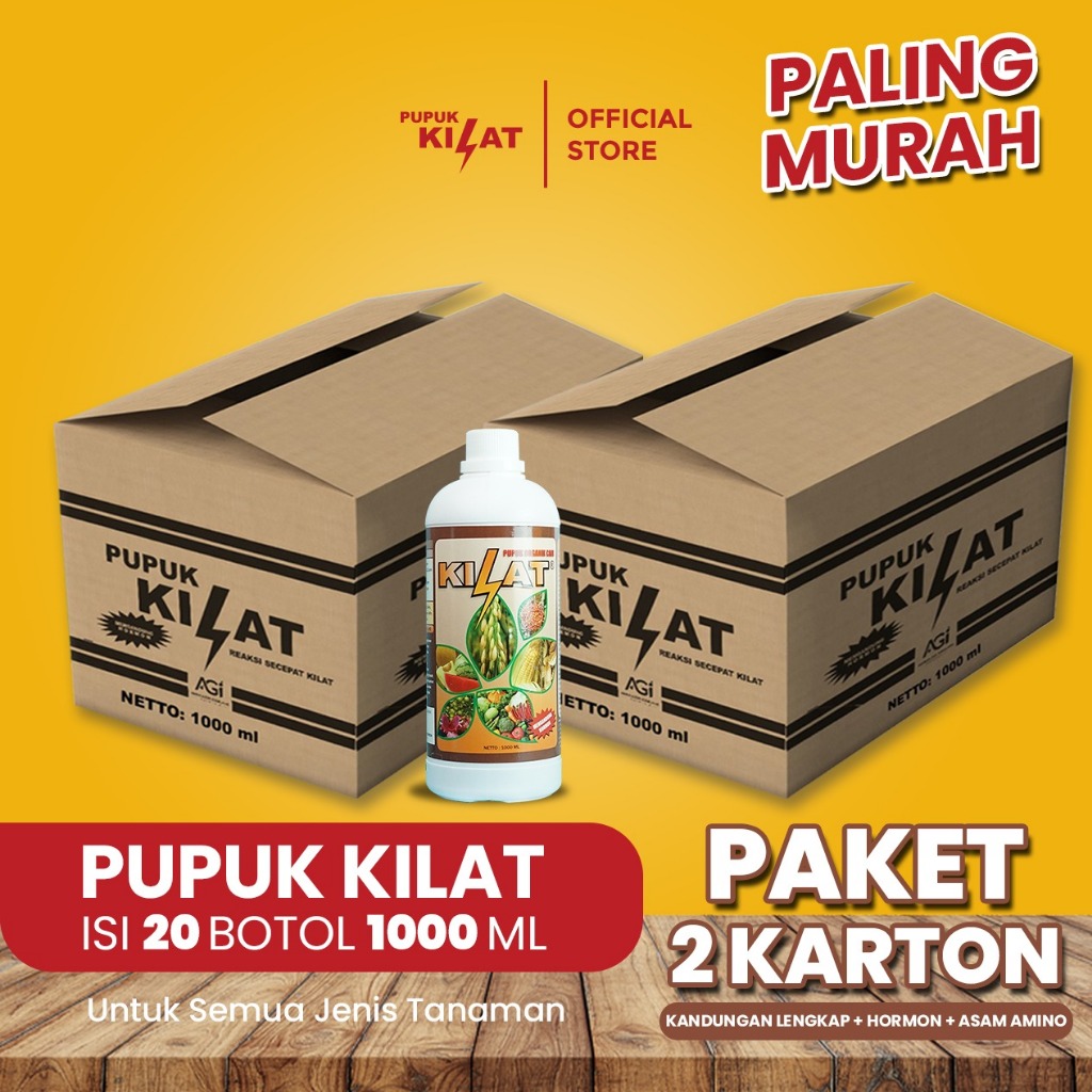 PUPUK KILAT - PAKET MITRA 2 KARTON PUPUK KILAT