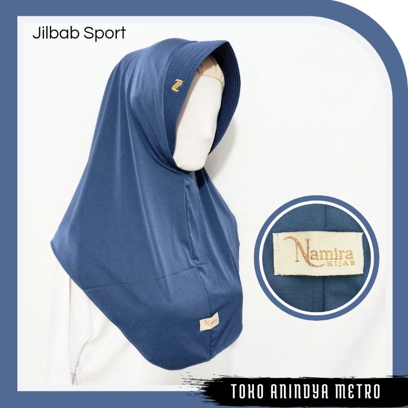 Hijab Instan Jilbab Sport Namira Hijab M, L