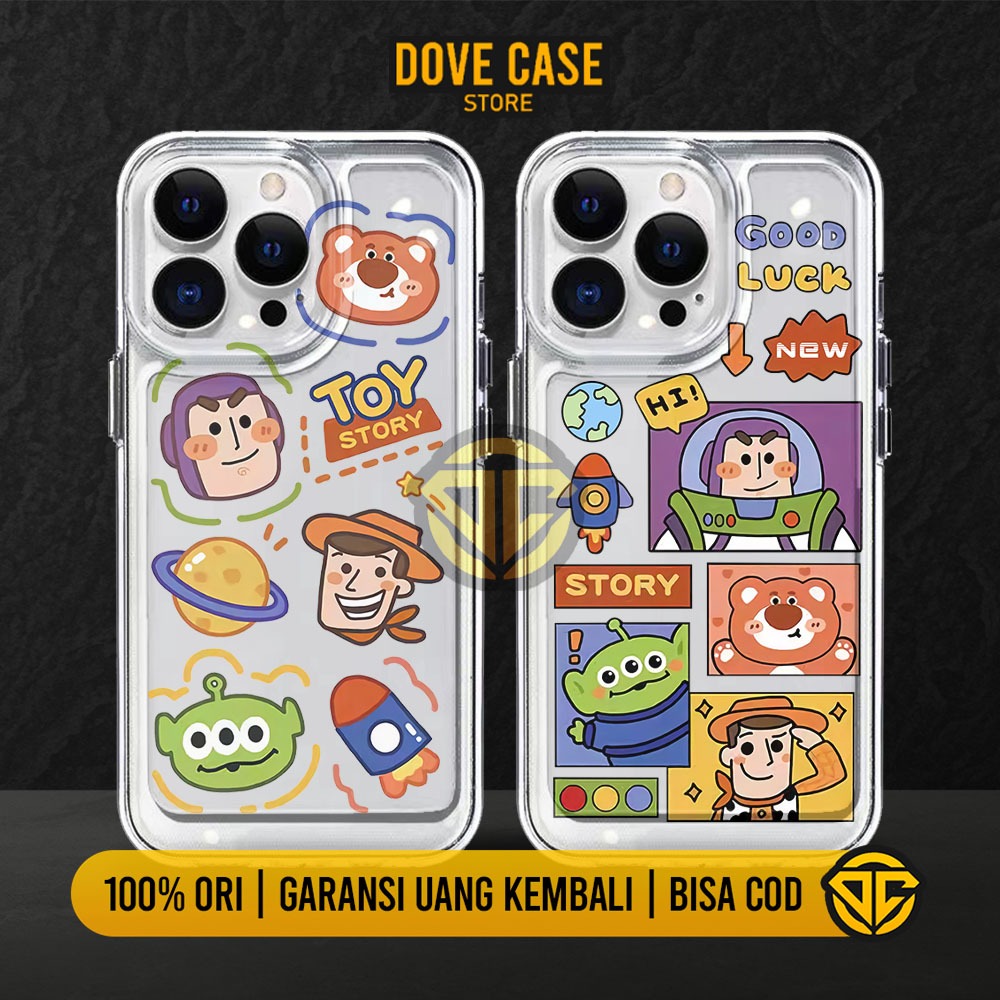 CLEAR CASE SAMSUNG M10 M11 M23 M30 M31 M51 TOY STORY DOVE CUSTOM Kesing Clear Case SAMSUNG Softcase 