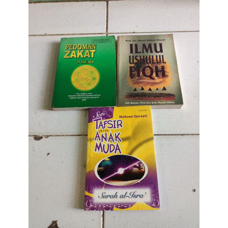 PEDOMAN ZAKAT 9 SERI, ILMU USHULUL FIQIH, SERI TAFSIR UNTUK ANAK MUDA
