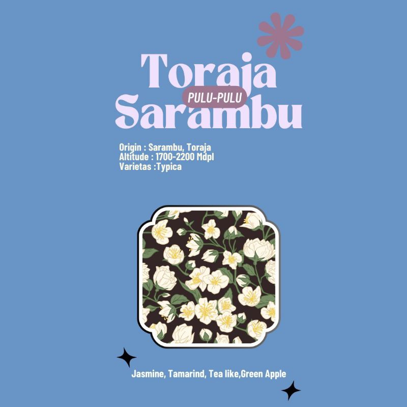 

Toraja Sarambu Pulu 200g