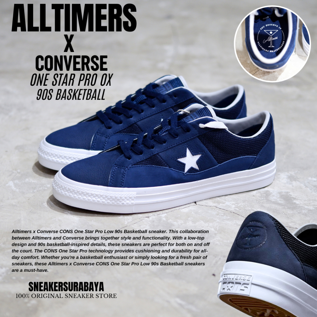 ALLTIMERS X CONVERSE ONE STAR PRO 90S BASKETBALL
