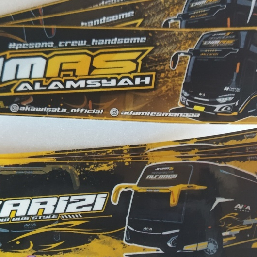 

stiker bis aka asli po isi 1pcs