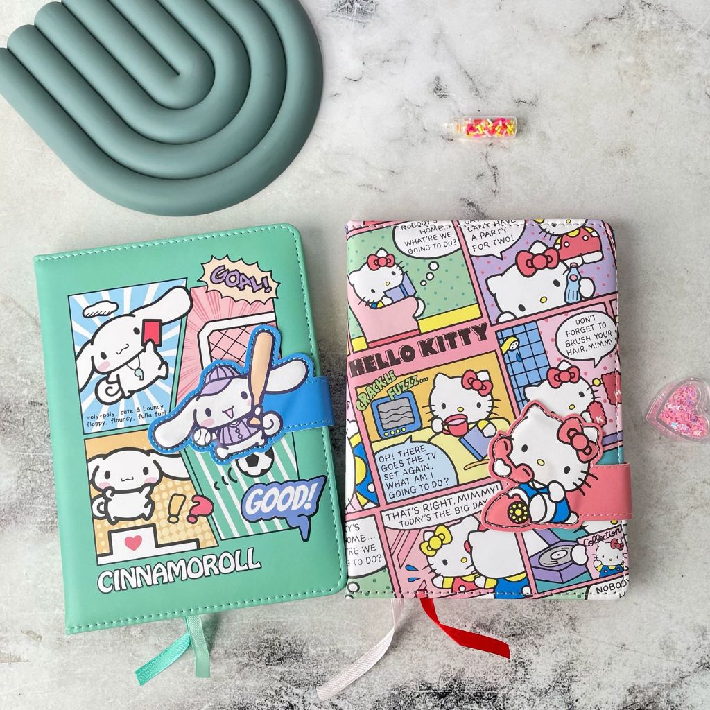

BUKU SANRIO HARDCOVER MAGNET UKURAN B6 V1 BK-1165