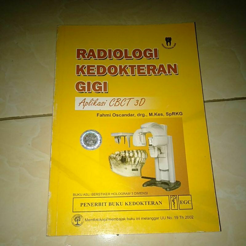 Buku radiologi kedokteran gigi