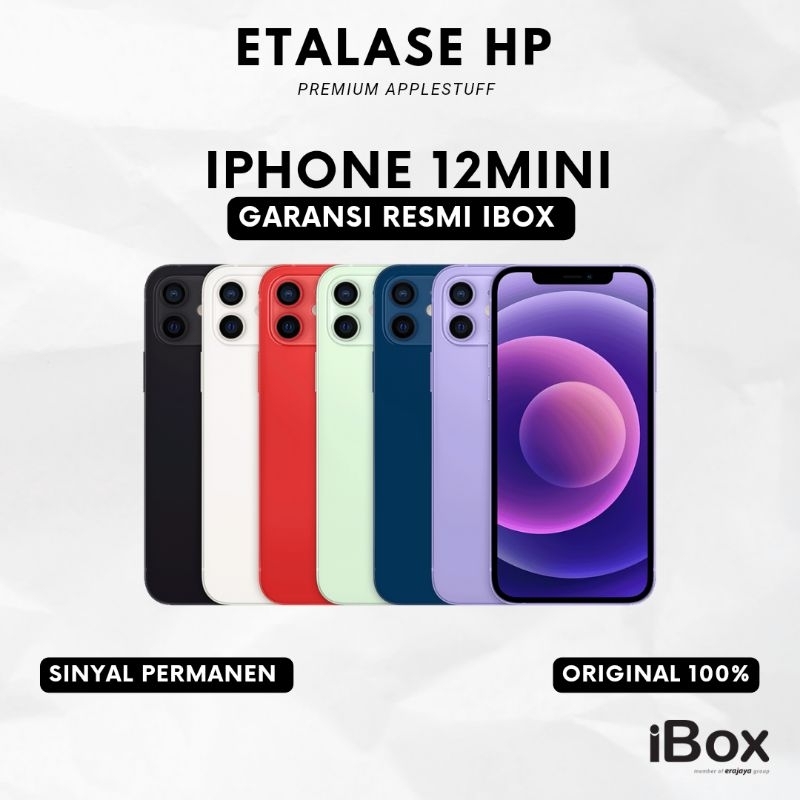 IPHONE IBOX 12 MINI 128 GB IBOX SECOD RESMI