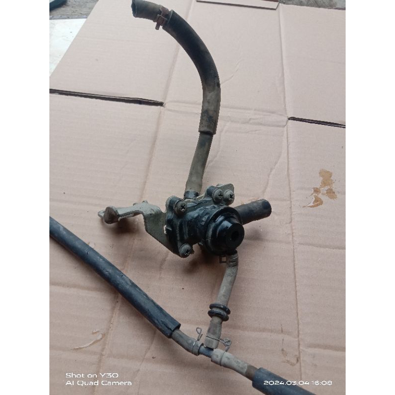 emisi buang gas plus pipa Yamaha Mio sporty Mio soul original