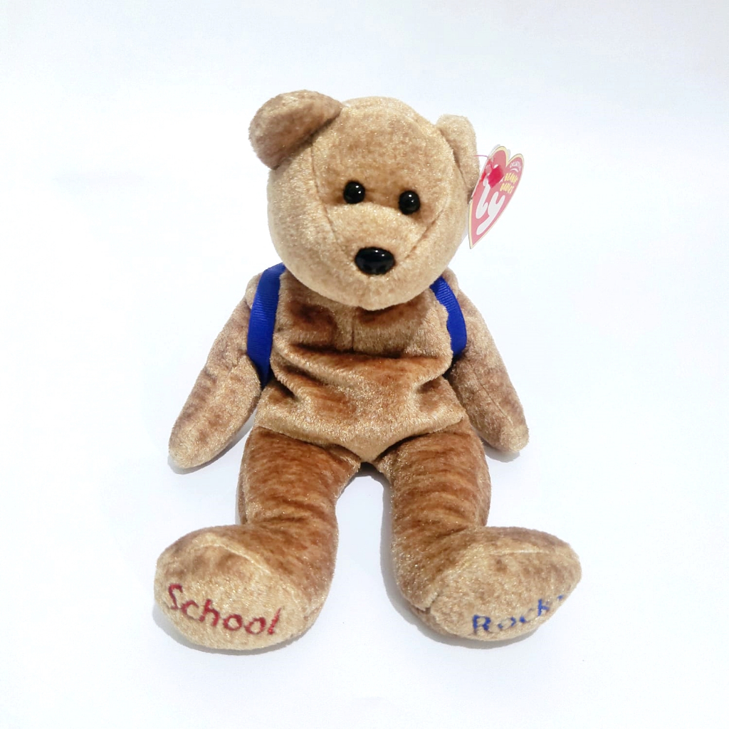 Boneka Teddy Bear ABC's Teddy TY Beanie Babies Original