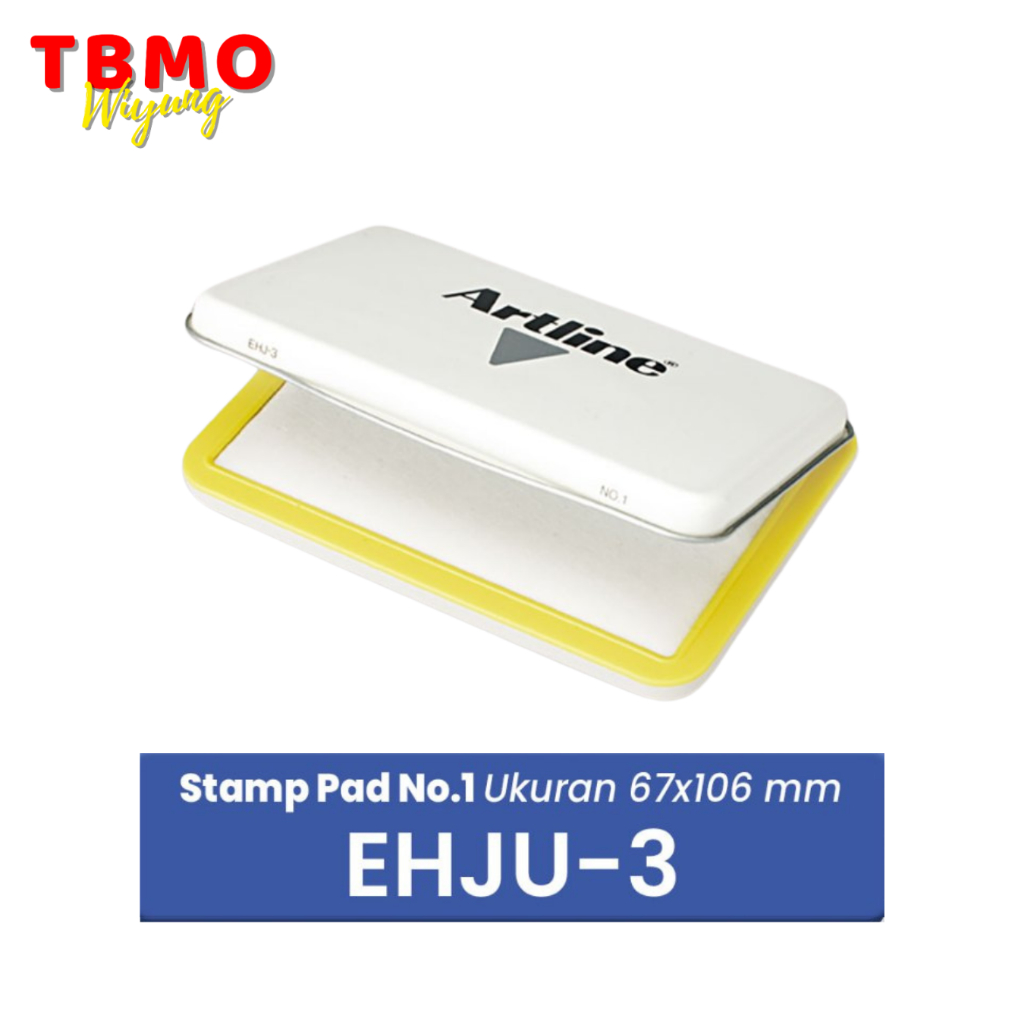 

TBMO Artline Stamp Pad No. 1 Bantalan Tinta Stempel EHJU-3