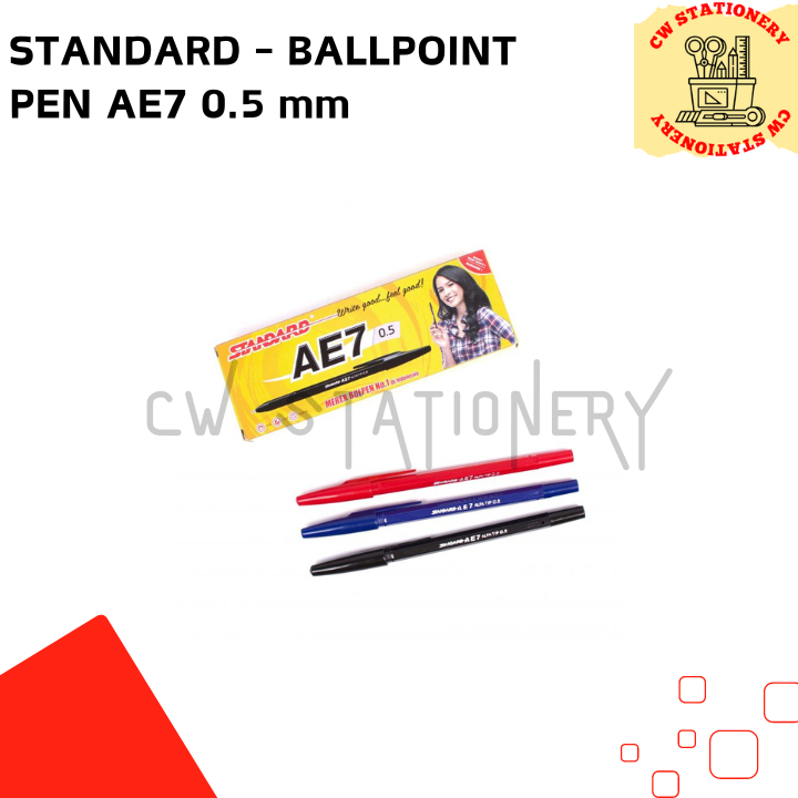 

Standard - Ballpoint Pen / Pulpen / Bolpen AE-7 0.5 mm