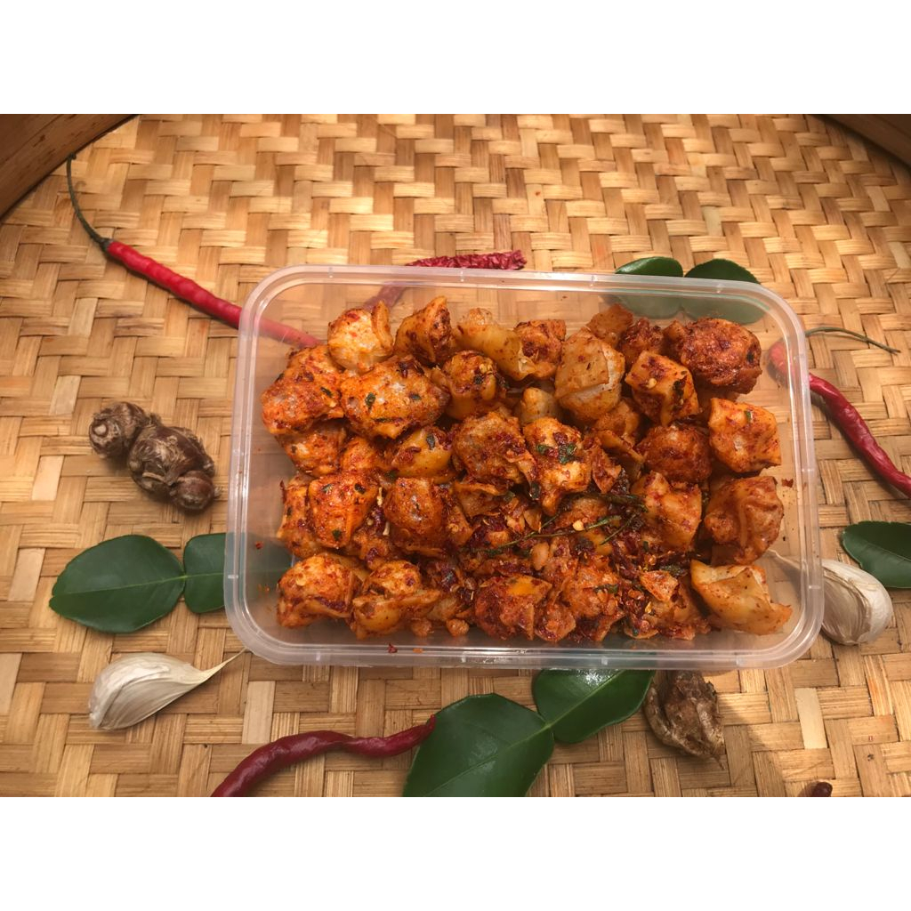 

siomay kering