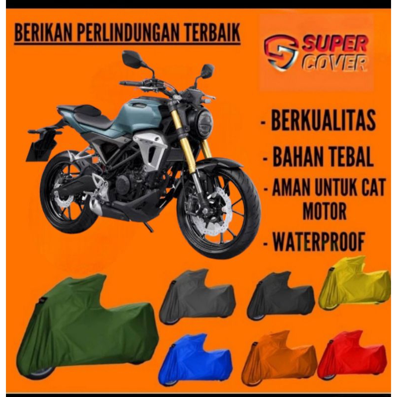 PREMIUM SUPER COVER/COVER MOTOR SARUNG MOTOR TUTUP MOTOR SELIMUT MOTOR XTREME OUTDOOR HONDA CB 150R 