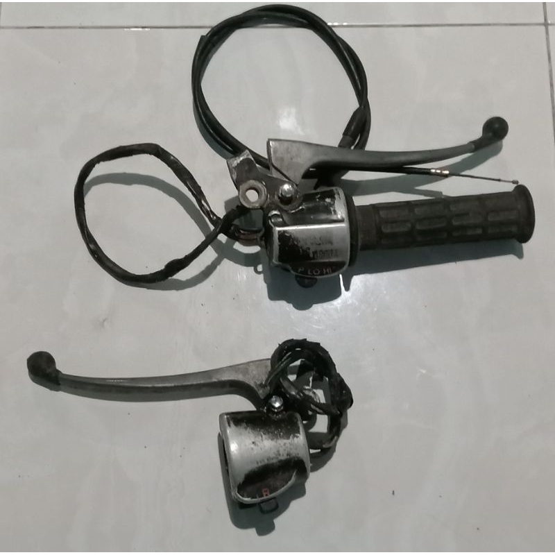 HOLDER KANAN KIRI HONDA GL100 GL 100 ORIGINAL COPOTAN