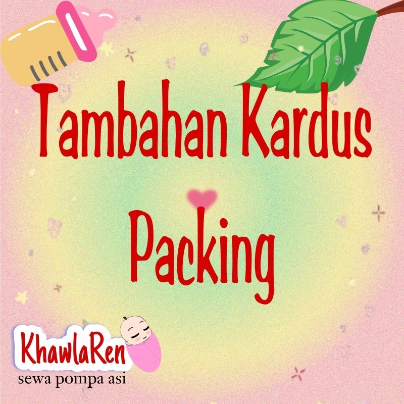 

TAMBAHAN KARDUS PACKING